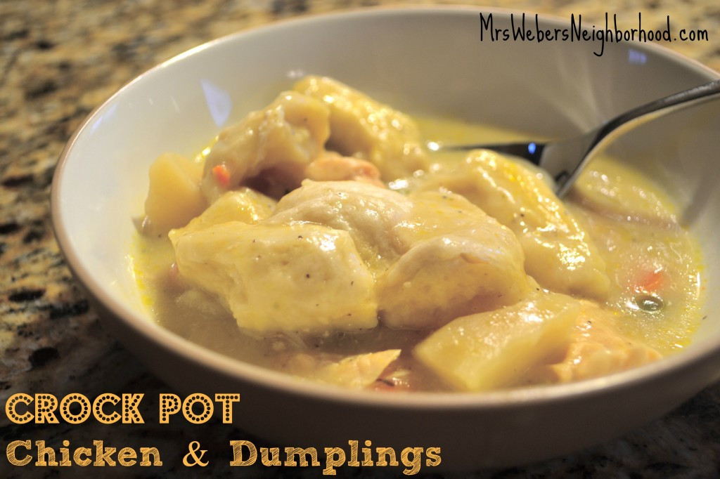 Crockpot Chicken Dumplings
 Recipe Crock Pot Chicken and Dumplings