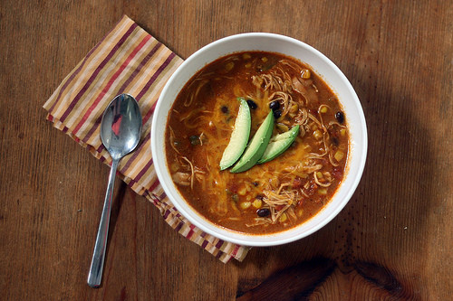 Crockpot Chicken Enchilada Soup
 So Tasty So Yummy Crockpot Chicken Enchilada Soup