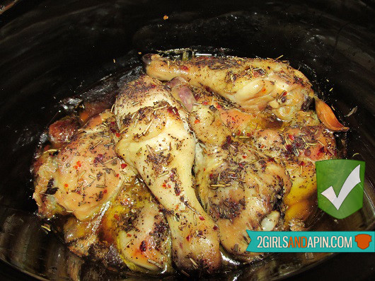 Crockpot Chicken Legs
 Crock Pot GARLIC Chicken Legs