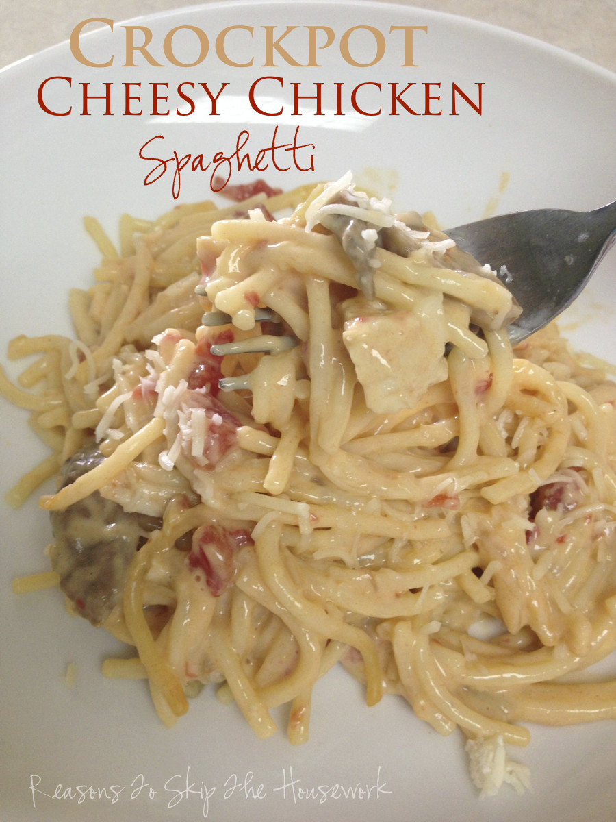 Crockpot Chicken Spaghetti
 40 Crockpot Dinner Ideas