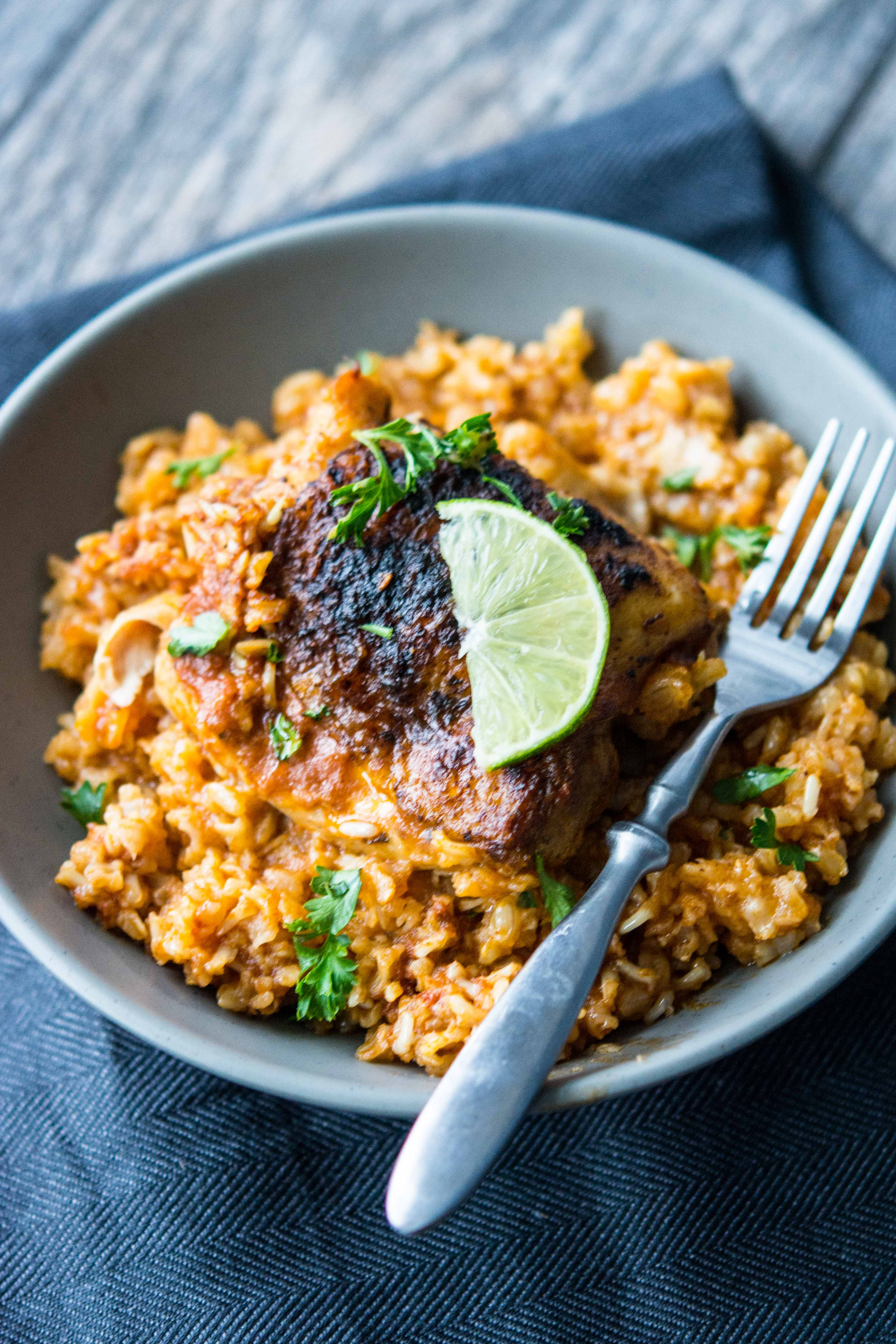 Crockpot Chicken Thighs And Rice
 Crockpot Southwest Chicken and Rice