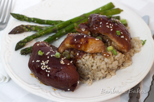 Crockpot Chicken Thighs And Rice
 Spicy Honey Garlic Chicken with Foolproof Rice Recipes