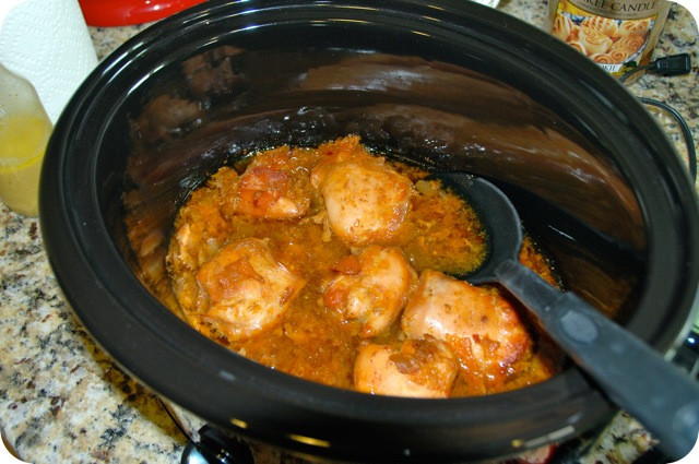 Crockpot Chicken Thighs And Rice
 Boneless Chicken Thigh Recipes Crock Pot