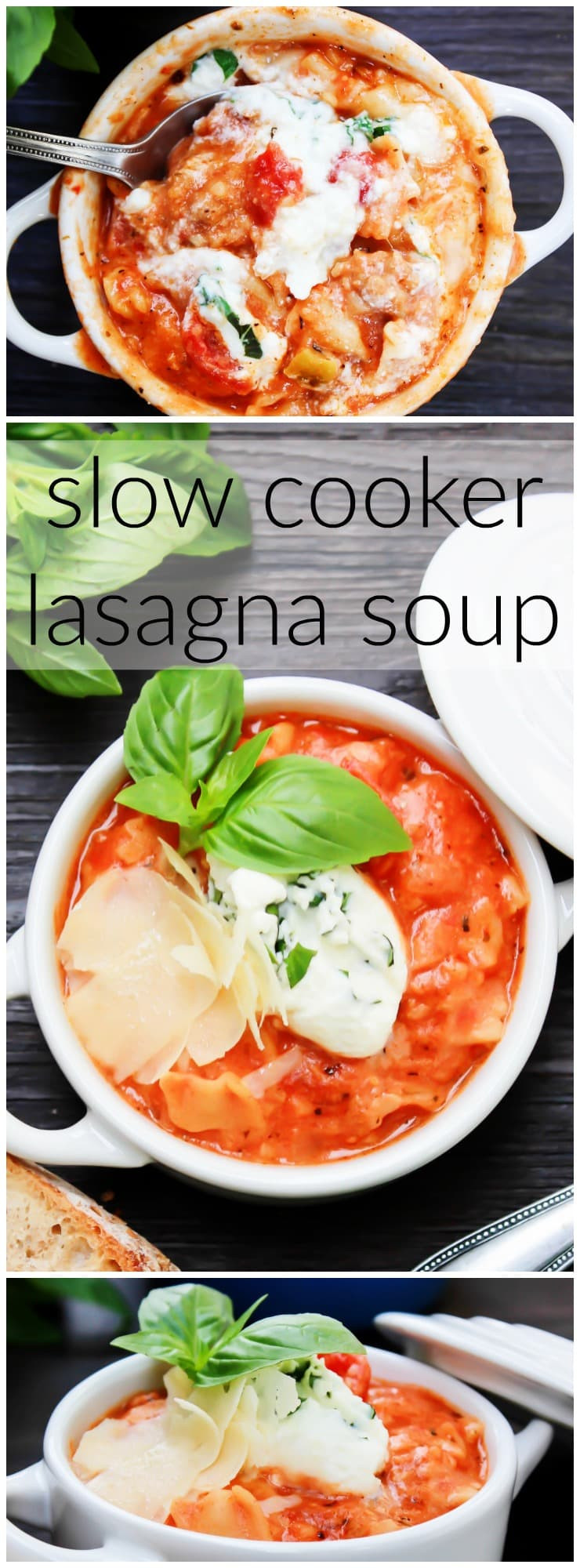 Crockpot Lasagna Soup
 Slow Cooker Lasagna Soup A Dash of Sanity