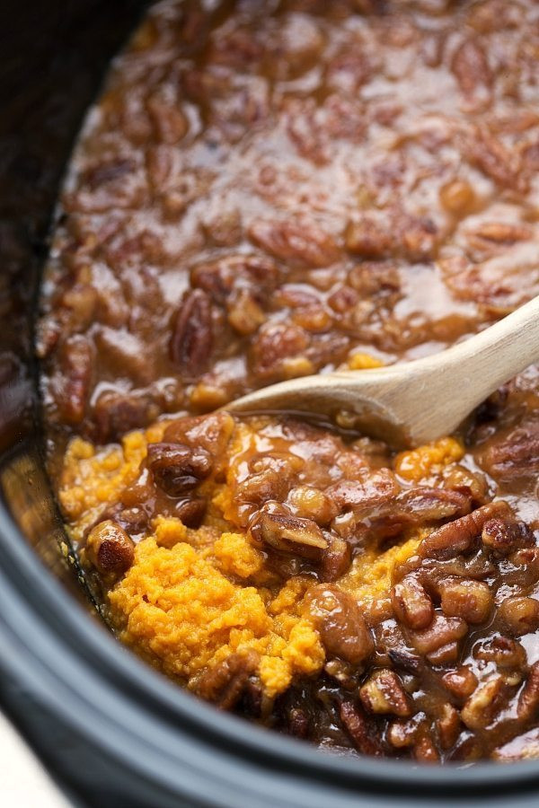 Crockpot Potato Casserole
 Slow Cooker Sweet Potato Casserole