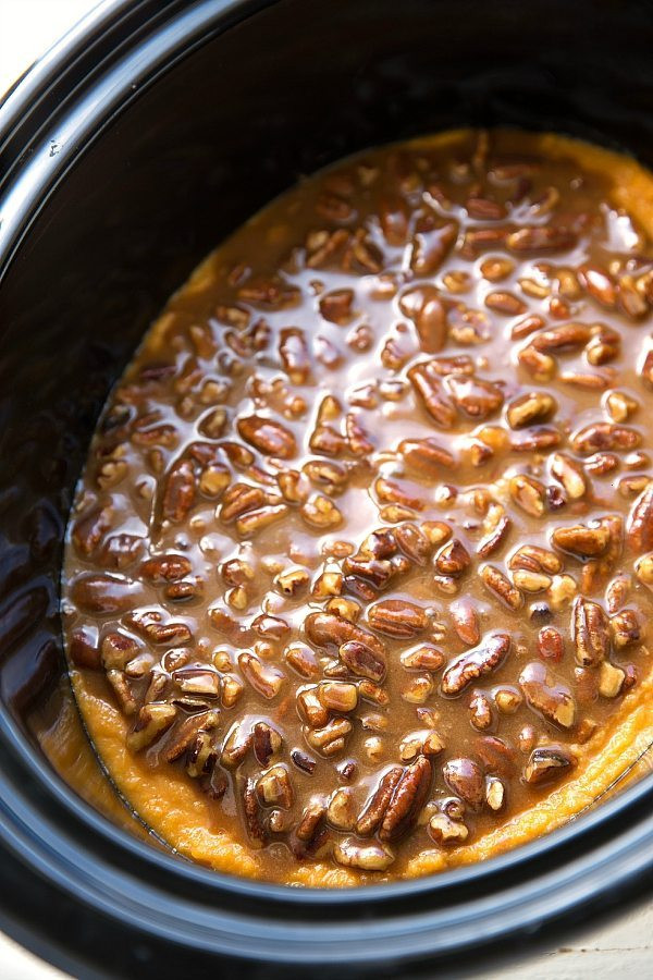 Crockpot Potato Casserole
 Slow Cooker Sweet Potato Casserole Chelsea s Messy Apron