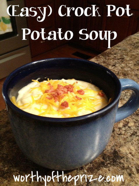 Crockpot Potato Soup Recipe
 worthyoftheprize Paula Deen Easy Crock Pot Potato Soup