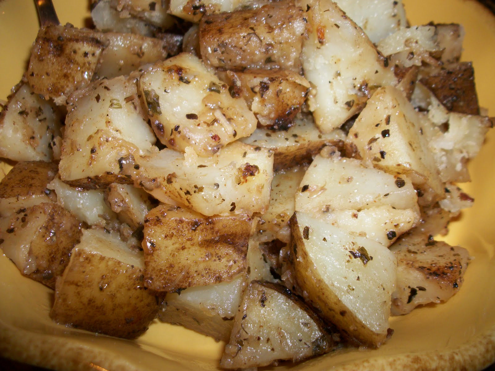 Crockpot Roasted Potatoes
 Kaitlin in the Kitchen Crock Pot Herb Roasted Potatoes