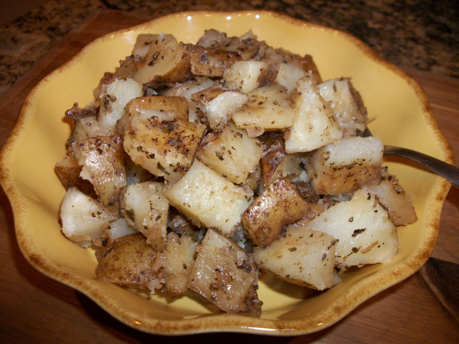 Crockpot Roasted Potatoes
 Kaitlin in the Kitchen Crock Pot Herb Roasted Potatoes