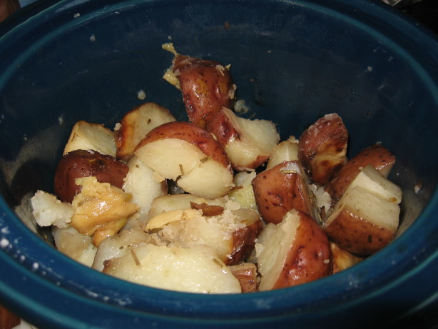 Crockpot Roasted Potatoes
 Crock Pot Roasted New Potatoes With Garlic And Herbs