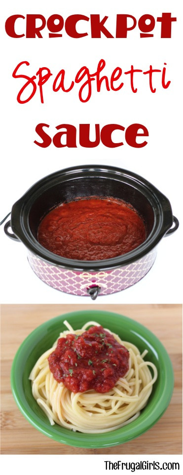 Crockpot Spaghetti Sauce
 Easy Crockpot Spaghetti Sauce Recipe