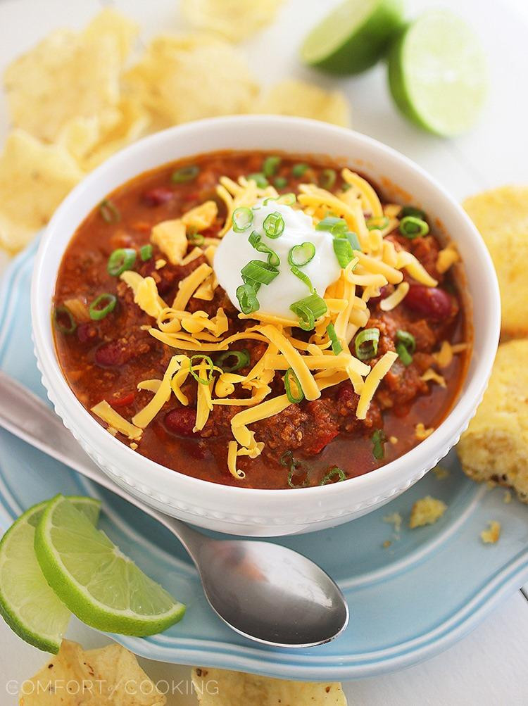 Crockpot Turkey Chili
 Slow Cooker Turkey Chili