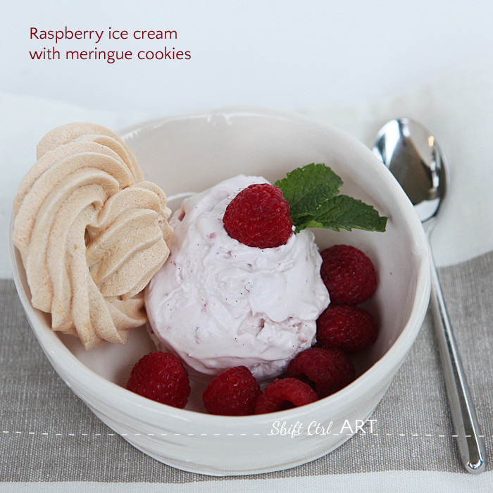 Crowd Pleasing Desserts
 Raspberry ice cream 1 of 3 easy desserts to make with my