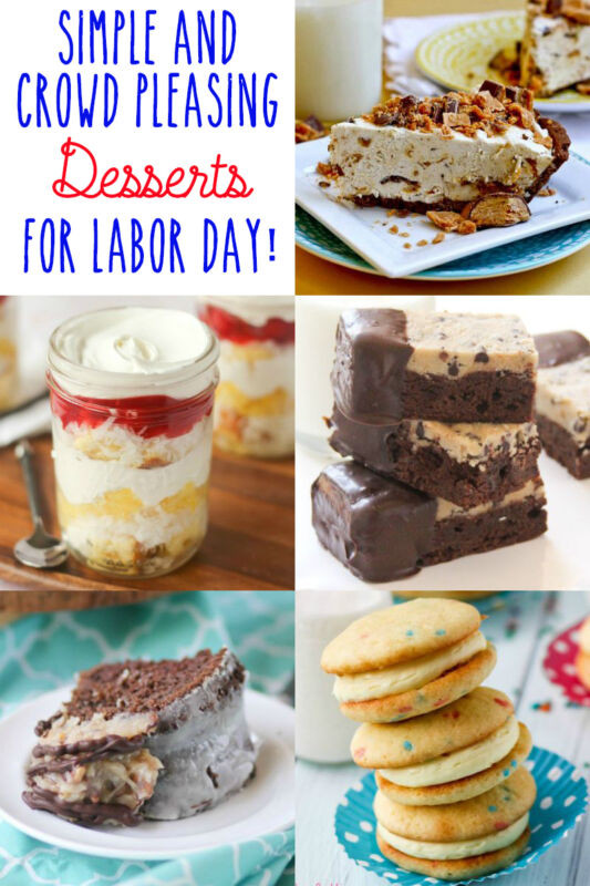 Crowd Pleasing Desserts
 Simple and Crowd Pleasing Labor Day Desserts