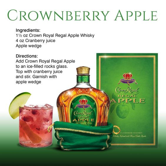 Crown Apple Drinks Recipes
 Crown royal Apples and Crowns on Pinterest