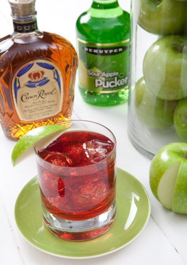 Crown Apple Drinks Recipes
 163 best Crown Royal Food & Drinks images on Pinterest