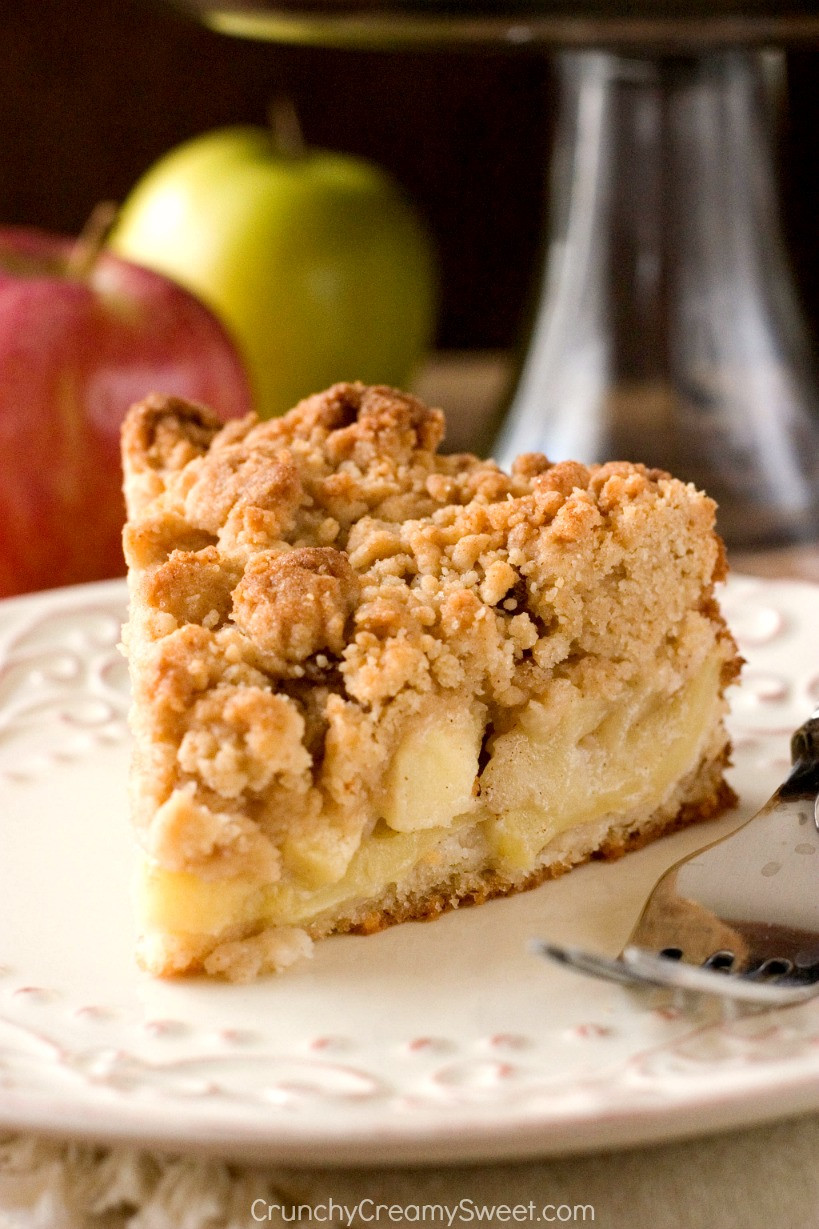 Crumb Cake Recipe
 The Best Apple Crumb Cake Recipe Card Crunchy Creamy Sweet