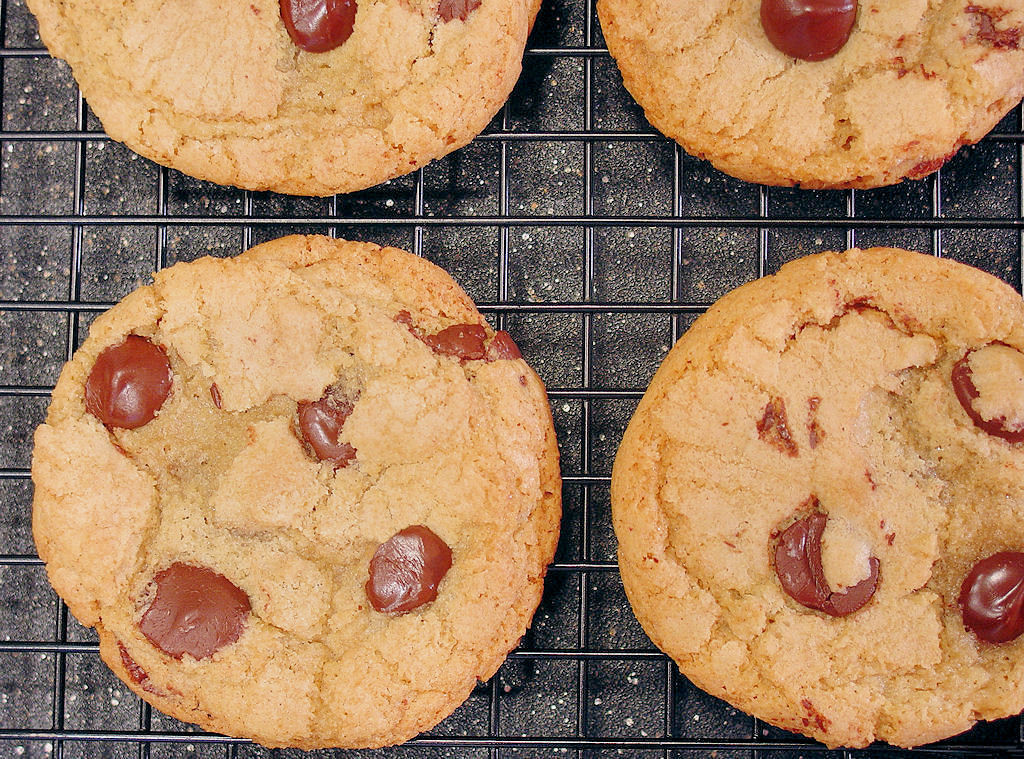 Crunchy Chocolate Chip Cookies
 Crispy & Chewy Chocolate Chip Cookies gluten free