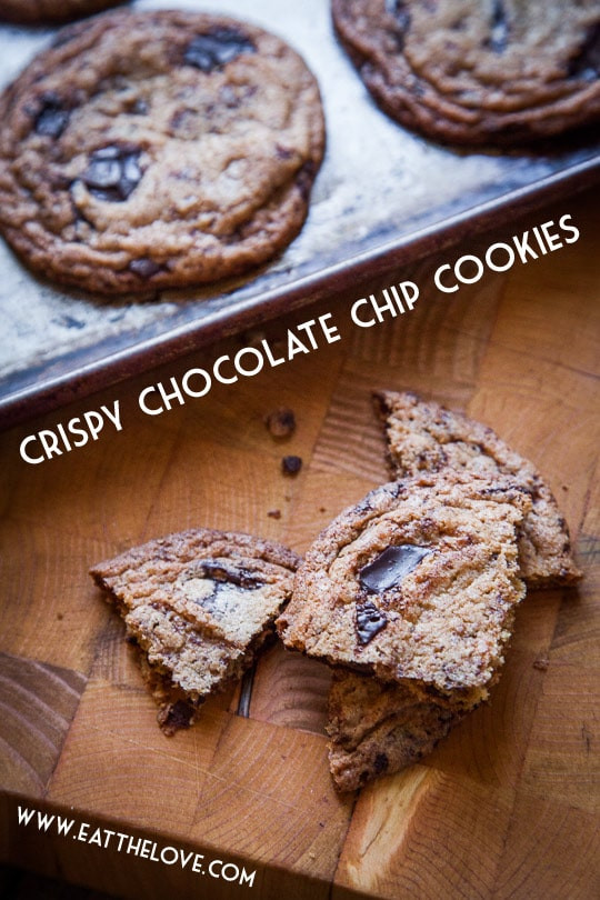 Crunchy Chocolate Chip Cookies
 Crispy Chocolate Chip Cookie