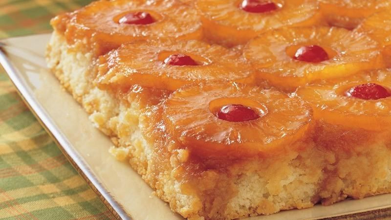 Crushed Pineapple Upside Down Cake
 Luxury Pineapple Upside Down Cake with Crushed Pineapple