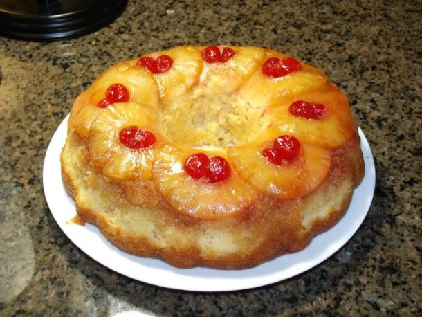 Crushed Pineapple Upside Down Cake
 Pineapple Upside Down Cake