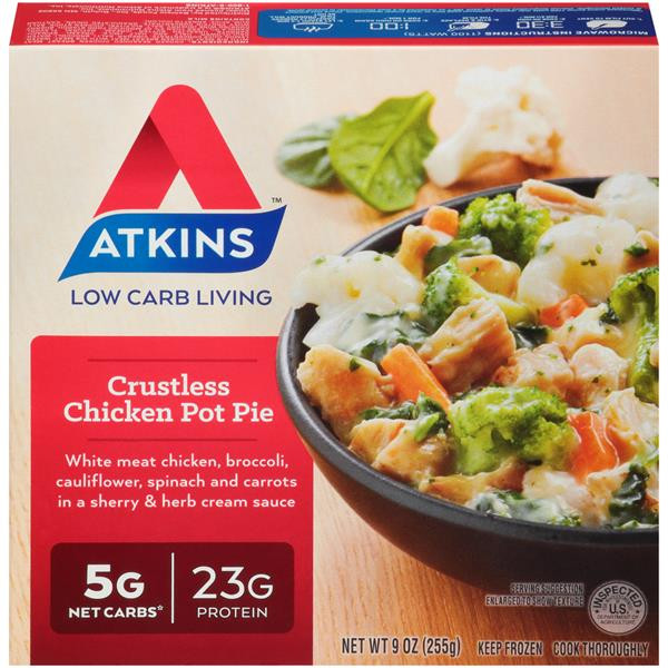 Crustless Chicken Pot Pie
 Atkins Crustless Chicken Pot Pie