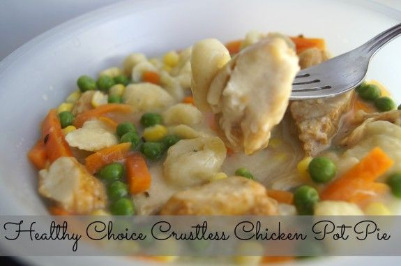 Crustless Chicken Pot Pie
 Pot pies Lost and 1 month on Pinterest