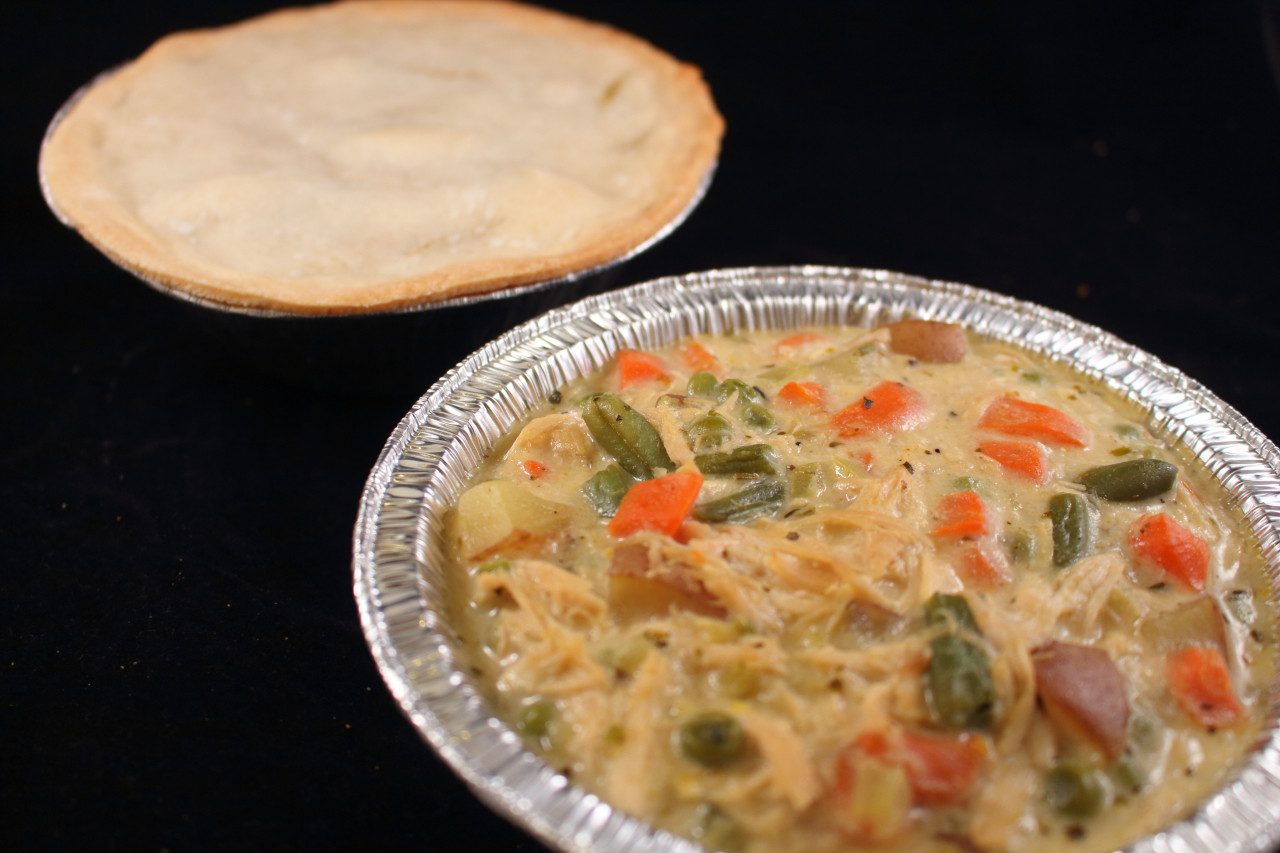 Crustless Chicken Pot Pie
 Make Ahead Creamy Chicken Pot Pie with Roasted Root