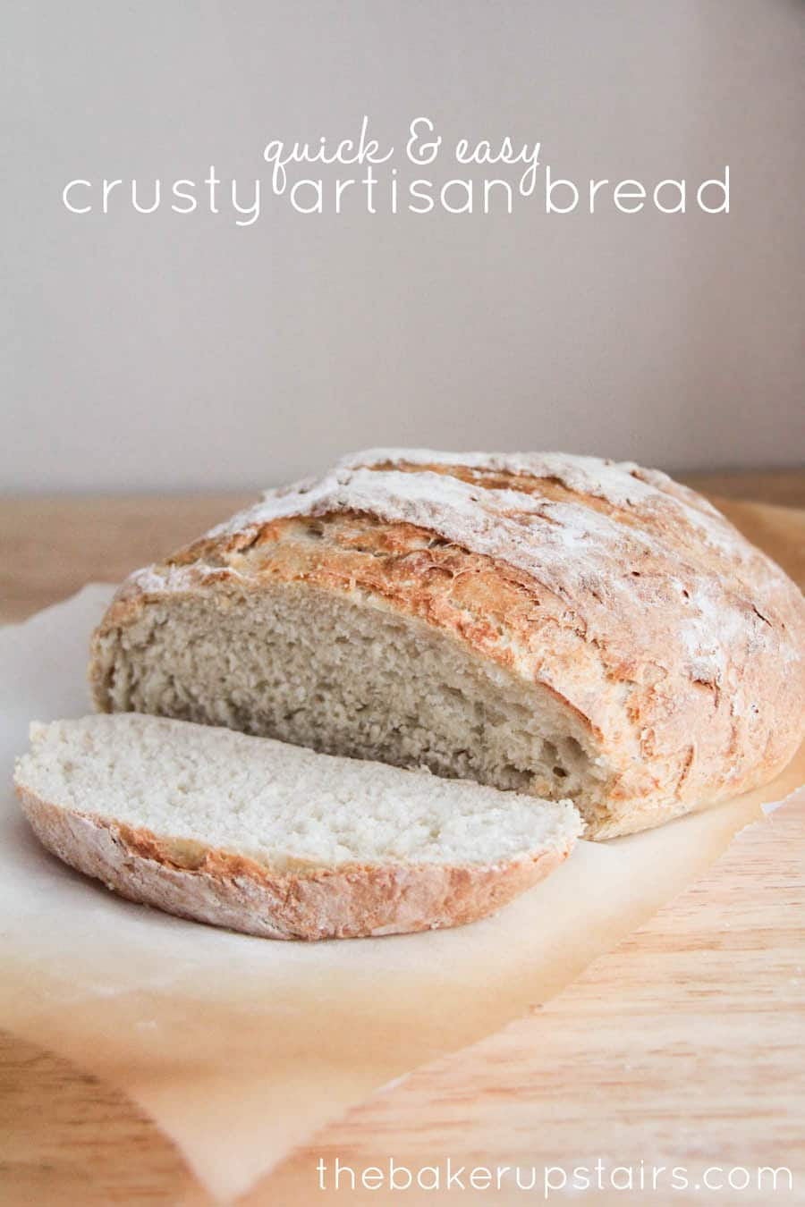 Crusty Bread Recipe
 Quick and Easy Crusty Artisan Bread Somewhat Simple