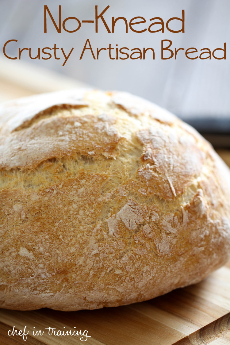 Crusty Bread Recipe
 No Knead Crusty Artisan Bread Chef in Training