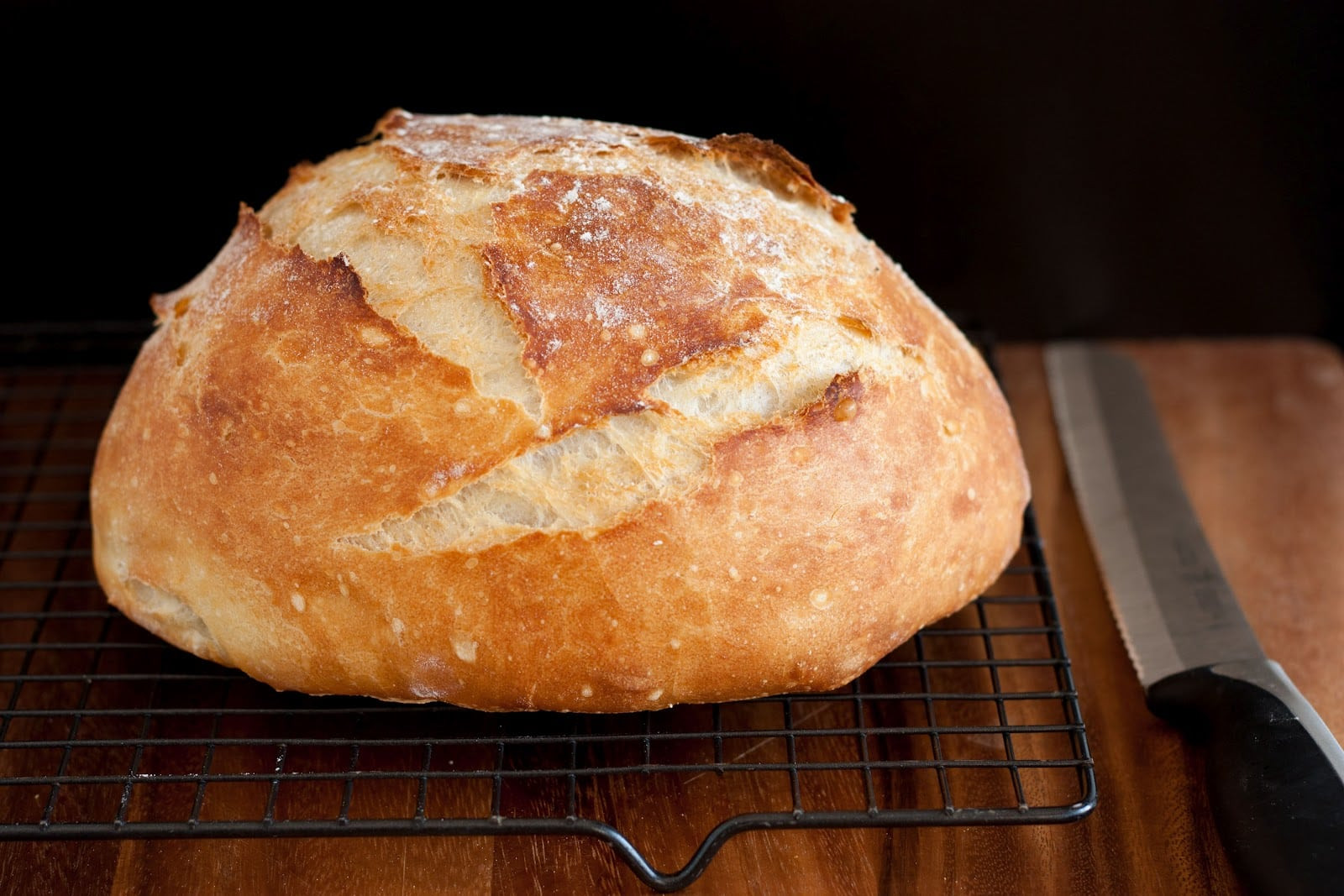 Crusty Bread Recipe
 Crusty Rustic Bread It s No Knead  Cooking Classy