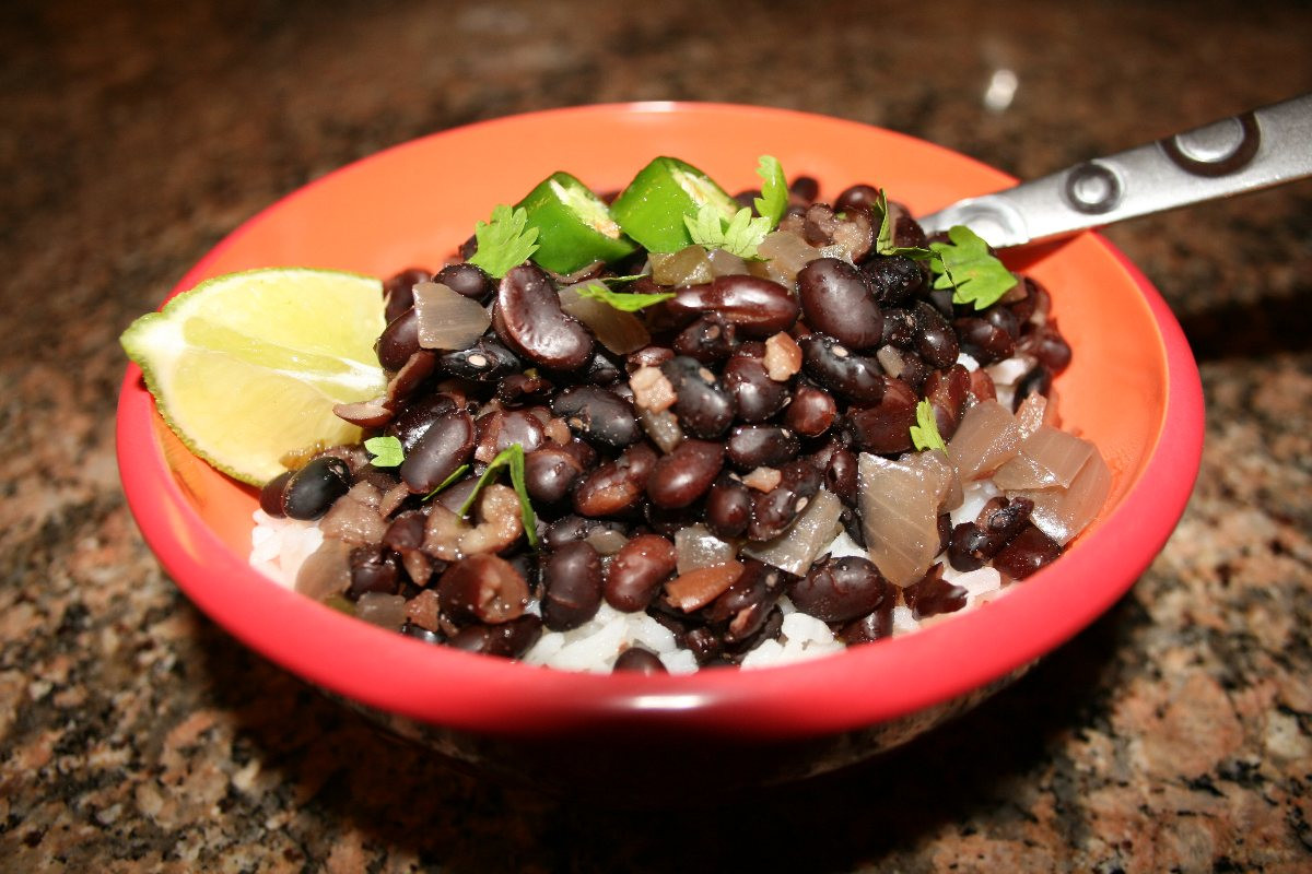 Cuban Black Beans And Rice
 Cuban style Black Beans & Rice BigOven