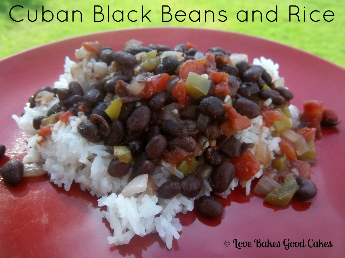 Cuban Black Beans And Rice
 Cuban Black Beans and Rice Love Bakes Good Cakes