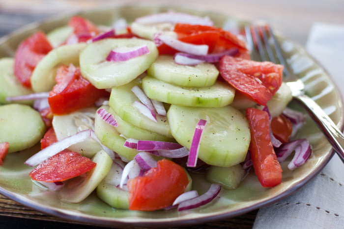 Cucumber Onion Tomato Salad
 Marinated Cucumber Salad The Kitchen Snob