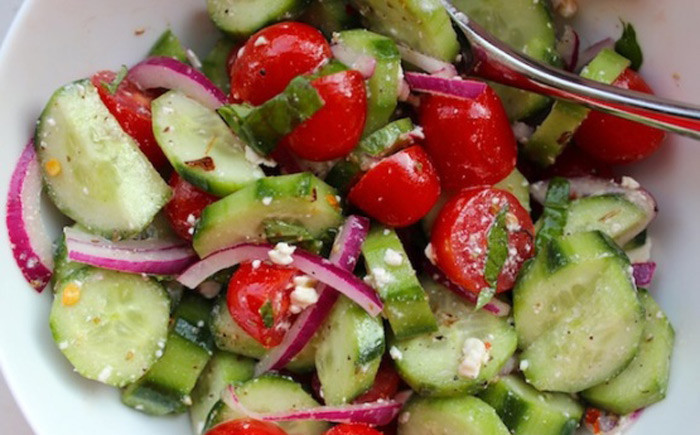 Cucumber Onion Tomato Salad
 Cucumber ion and Tomato Salad – Cooking with LOVE