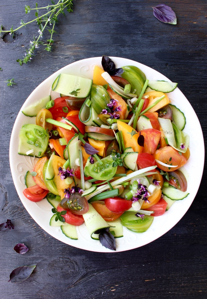 Cucumber Tomato Salad Recipe
 Cucumber Tomato Salad Recipe Video • CiaoFlorentina