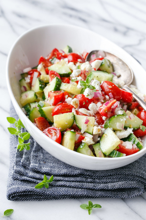 Cucumber Tomato Salad Recipe
 tomato cucumber vinegar salad