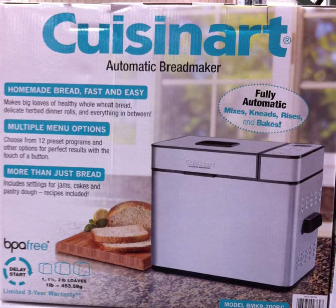 Cuisinart Bread Machine Recipes
 Cuisinart Automatic Bread Maker Best Making Machine NEW