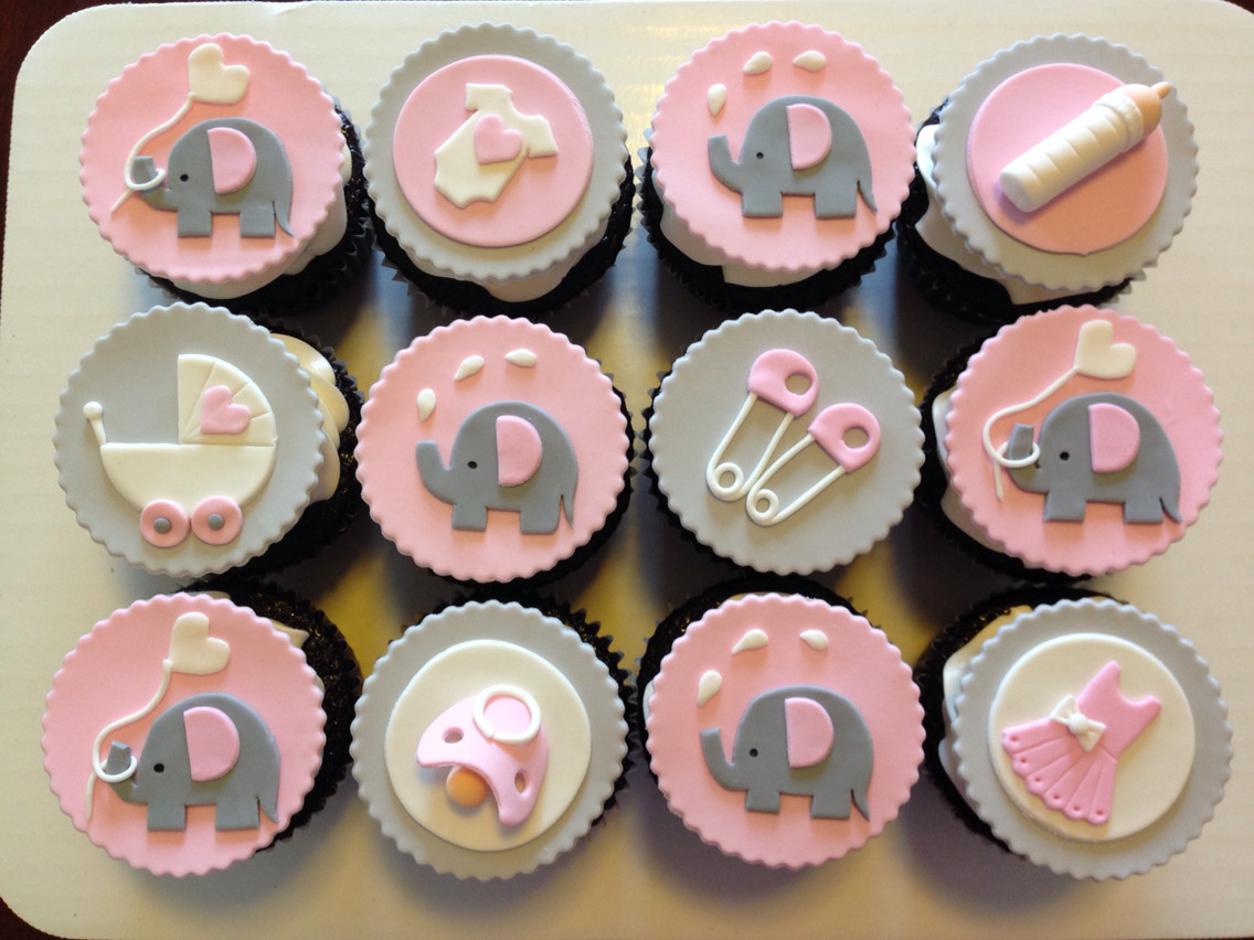 Cupcakes Baby Shower
 Order It s A Girl Baby Shower Cupcakes line Buy and