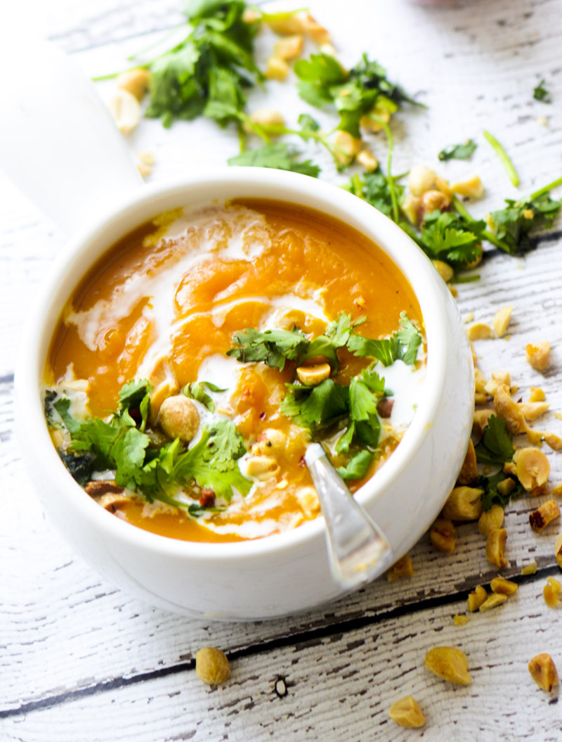 Curried Butternut Squash Soup
 Thai Curried Butternut Squash Soup – Recipe Diaries