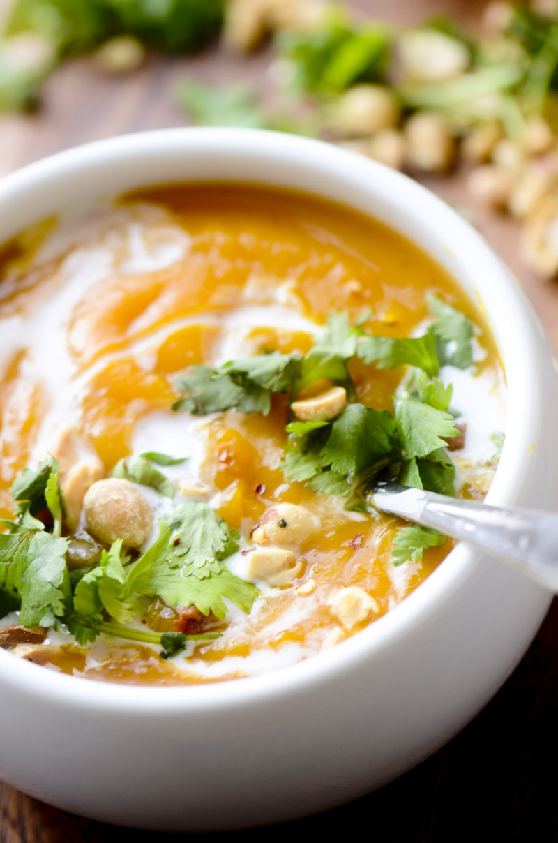 Curried Butternut Squash Soup
 Thai Curried Butternut Squash Soup – Recipe Diaries