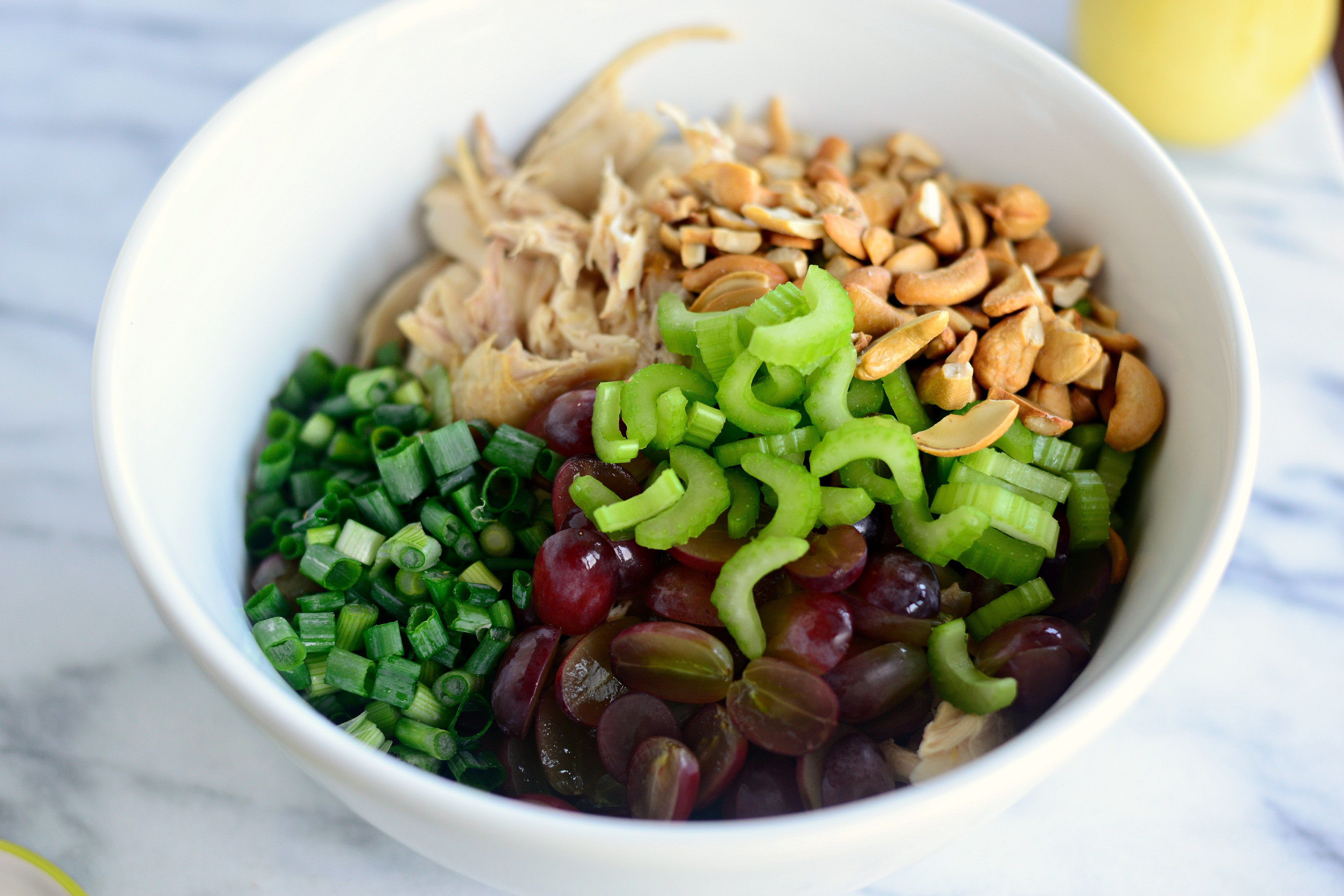 Curry Chicken Salad With Grapes
 Simply Scratch Curried Chicken Salad with Grapes Cashews