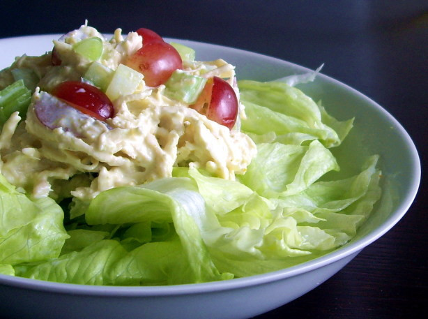 Curry Chicken Salad With Grapes
 Curried Chicken Salad With Grapes Recipe Food