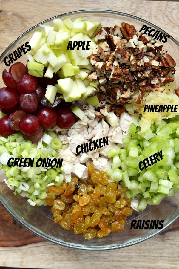 Curry Chicken Salad With Grapes
 curry chicken salad with grapes and apples