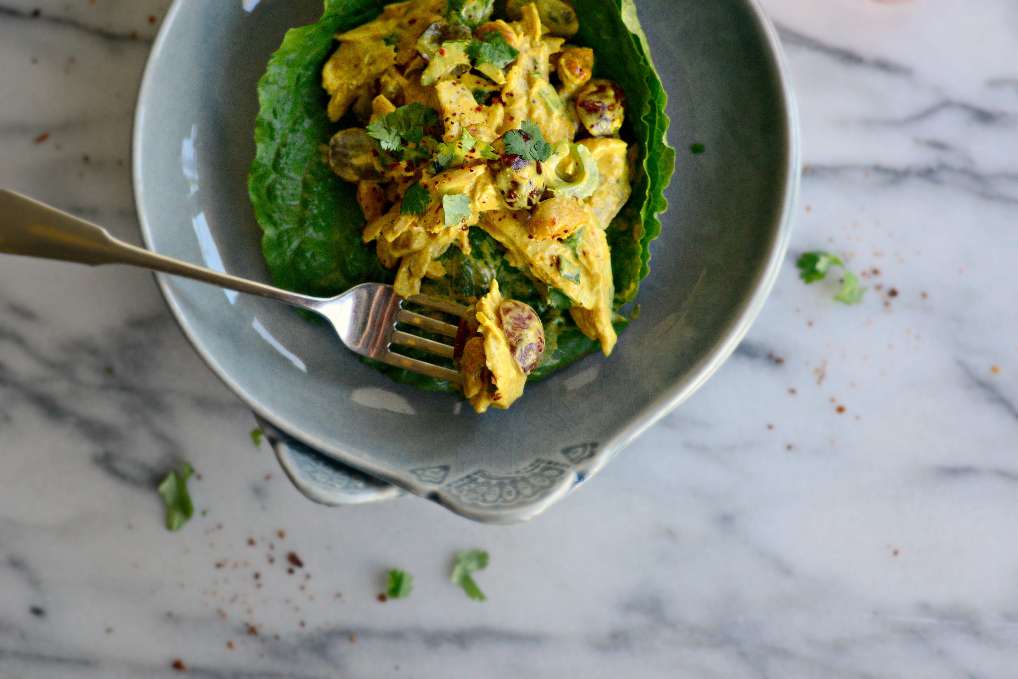 Curry Chicken Salad With Grapes
 Simply Scratch Curried Chicken Salad with Grapes Cashews