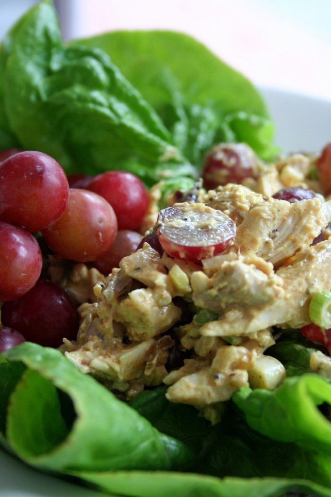 Curry Chicken Salad With Grapes
 Curried Chicken Salad