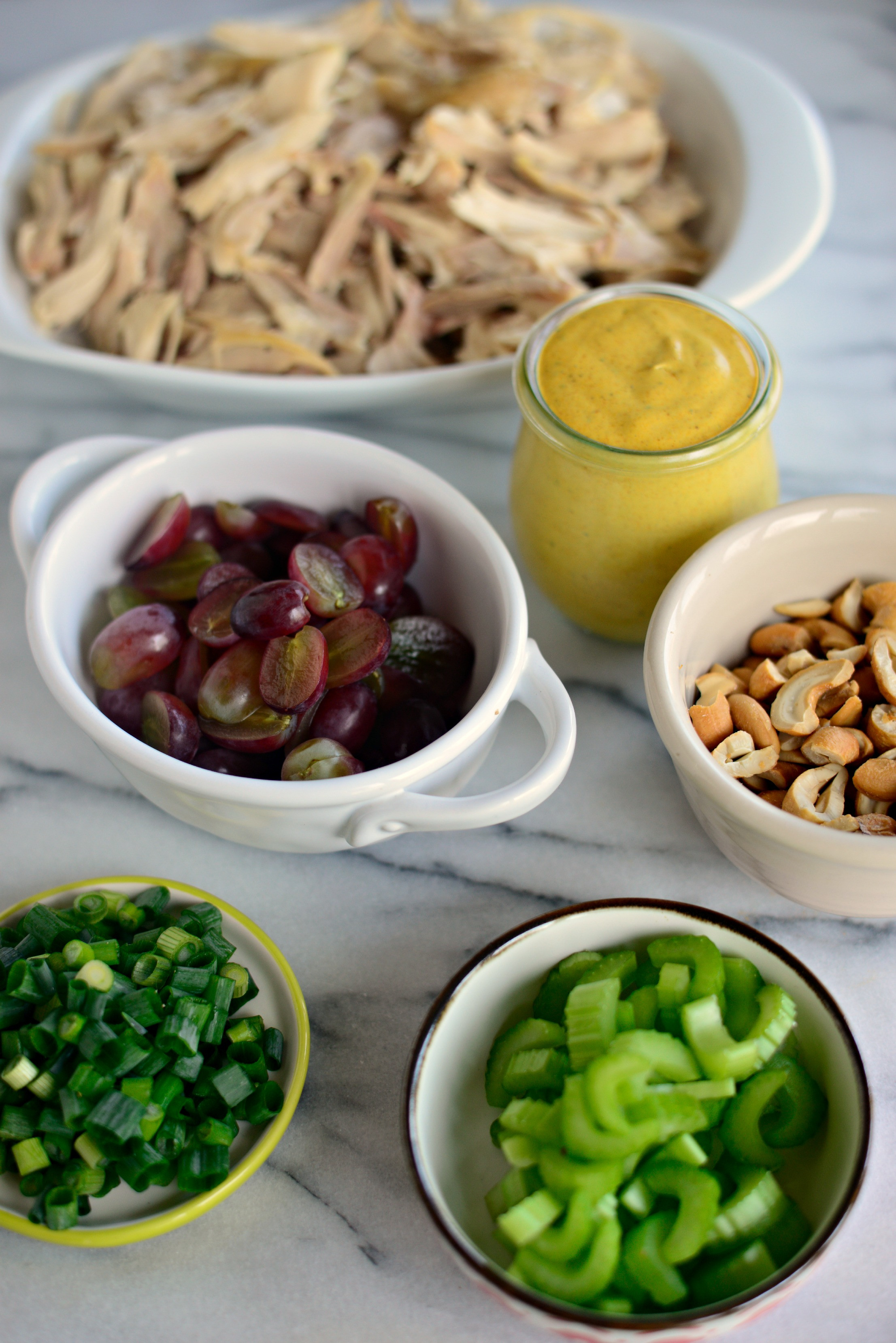 Curry Chicken Salad With Grapes
 Simply Scratch Curried Chicken Salad with Grapes Cashews