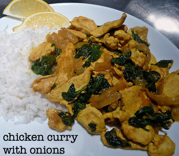 Curry Chicken With Onion
 chicken curry with onions — jessie rose shafer