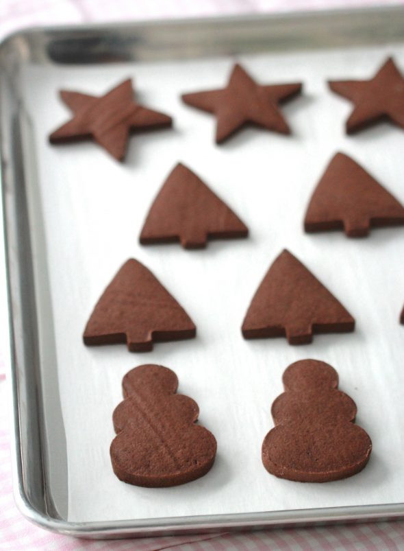 Cut Out Cookies
 Chocolate Sugar Cookie Recipe