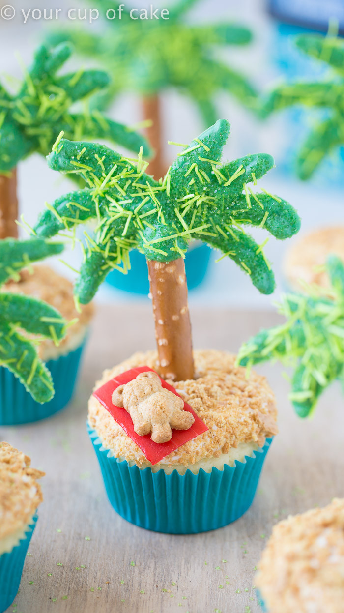 Cute Dessert Names
 Palm Tree Cupcakes Your Cup of Cake
